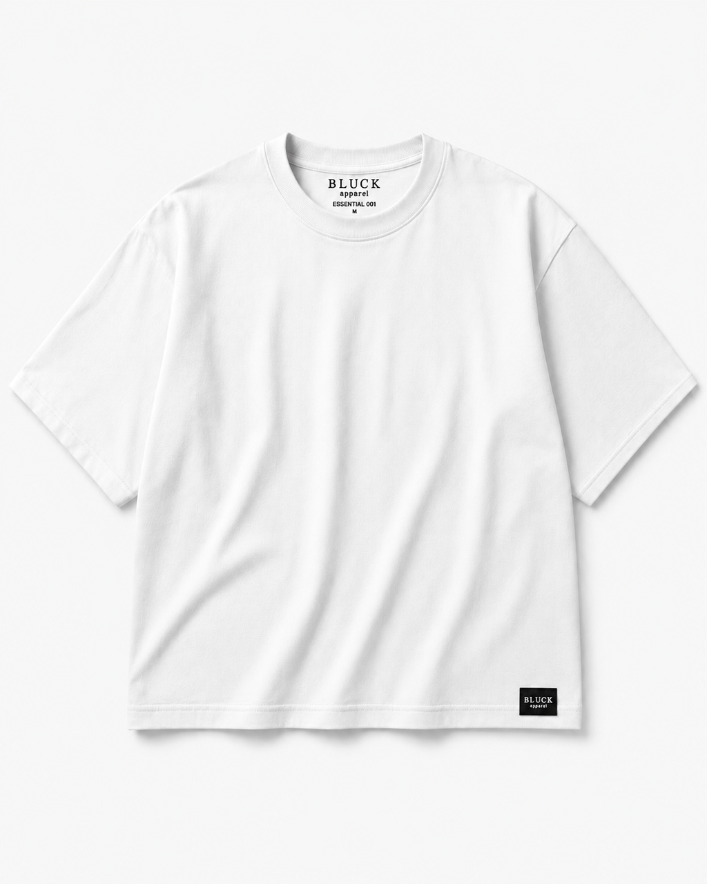 BLUCK Essential 001 Oversized T-Shirt - White