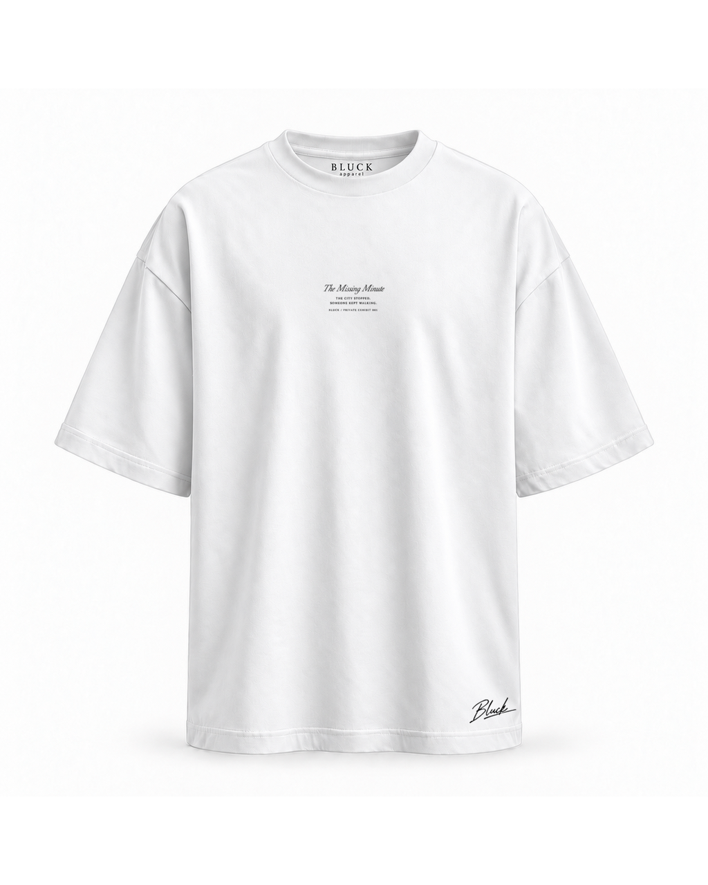 Exhibit 001: The Missing Minute (White)