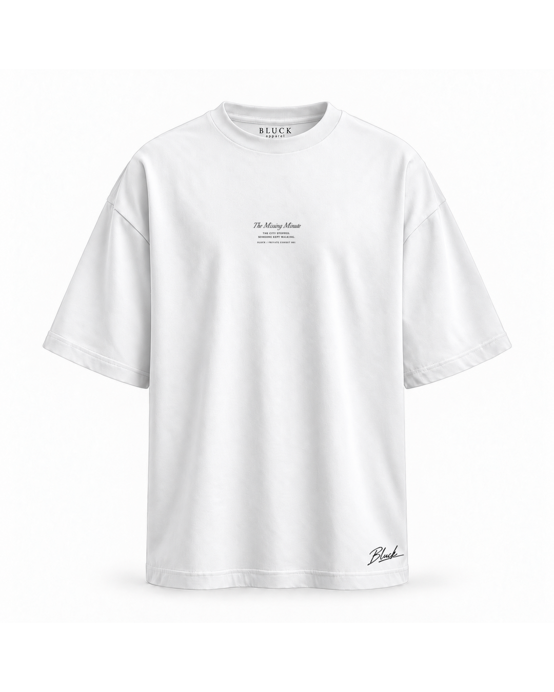 Exhibit 001: The Missing Minute (White)